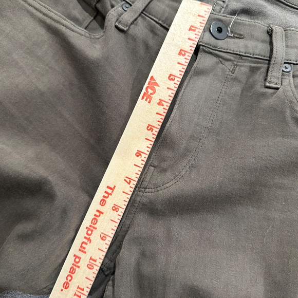 Paige Federal Olive Green Jeans Size 32 - Picture 11 of 13